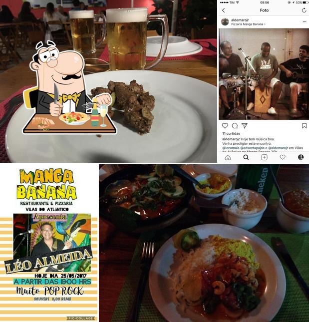 Comida em Manga Banana