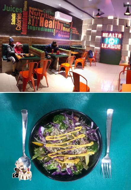 Food at Health League Allergy Safe Menu, Organic Meals, Salads, Balanced Nutritious Meals, Health Curries