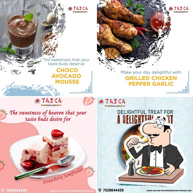 Chocolate mousse at Tasca Oriental Cuisine