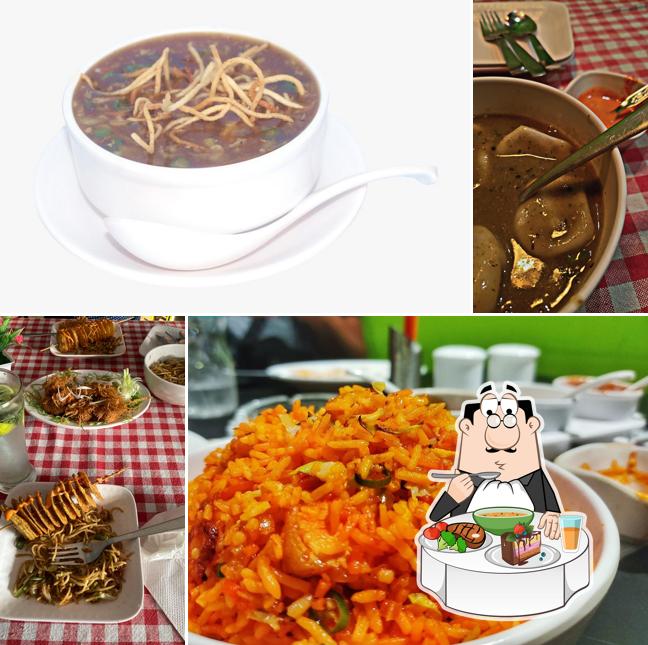 Hot and sour soup at The Hungry Helper