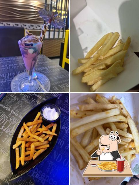 French fries at CAFE ICE MAGIC