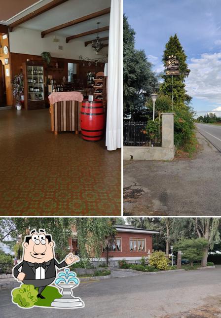 Goditi la vista dall'area esterna di Hotel Ristorante San Massimo