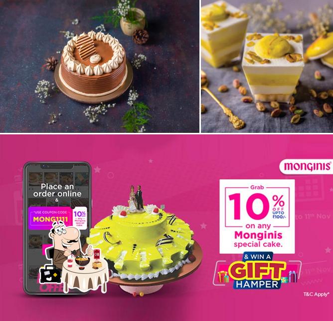 Food at Monginis Cake Shop