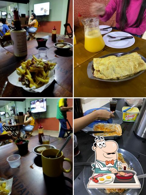 Omeletes em Deville Lanches