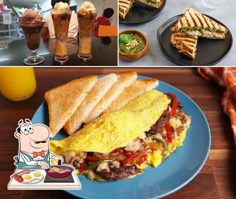 Omelette at The Ice Cream Factory & Sandwichwalaz
