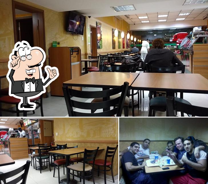 Veja imagens do interior do Subway