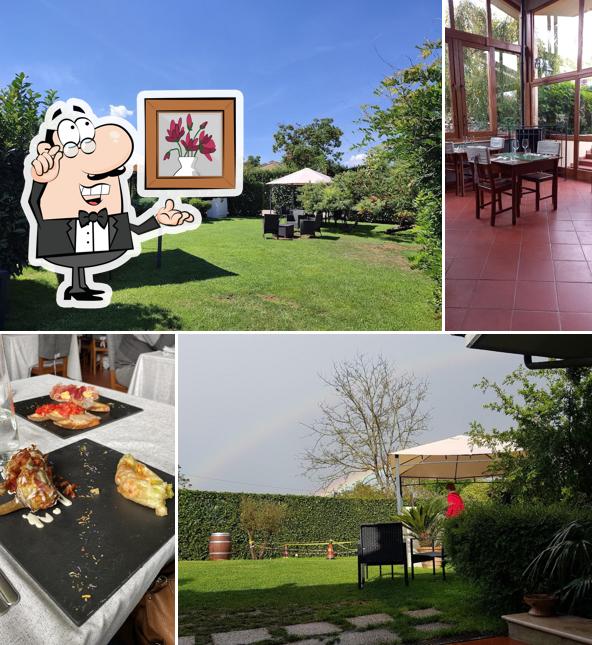 Gli interni di Antica Cantina - ristorante valmontone