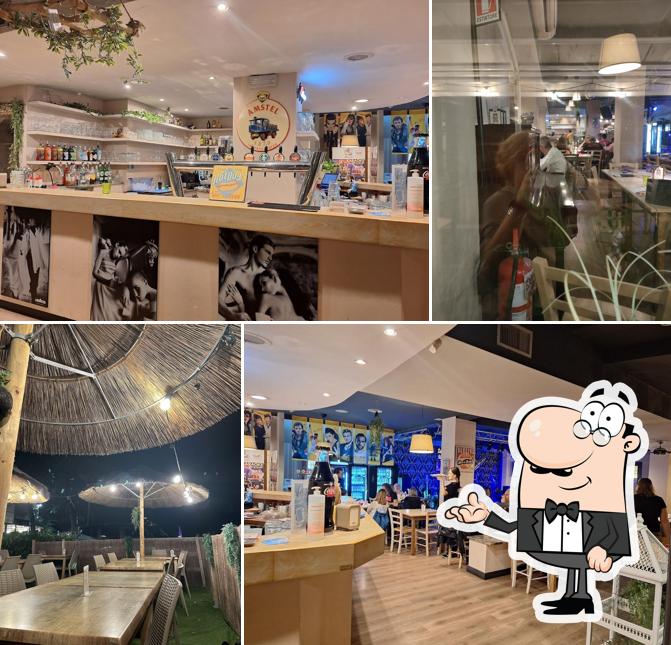 Gli interni di Jam Session Cesenatico