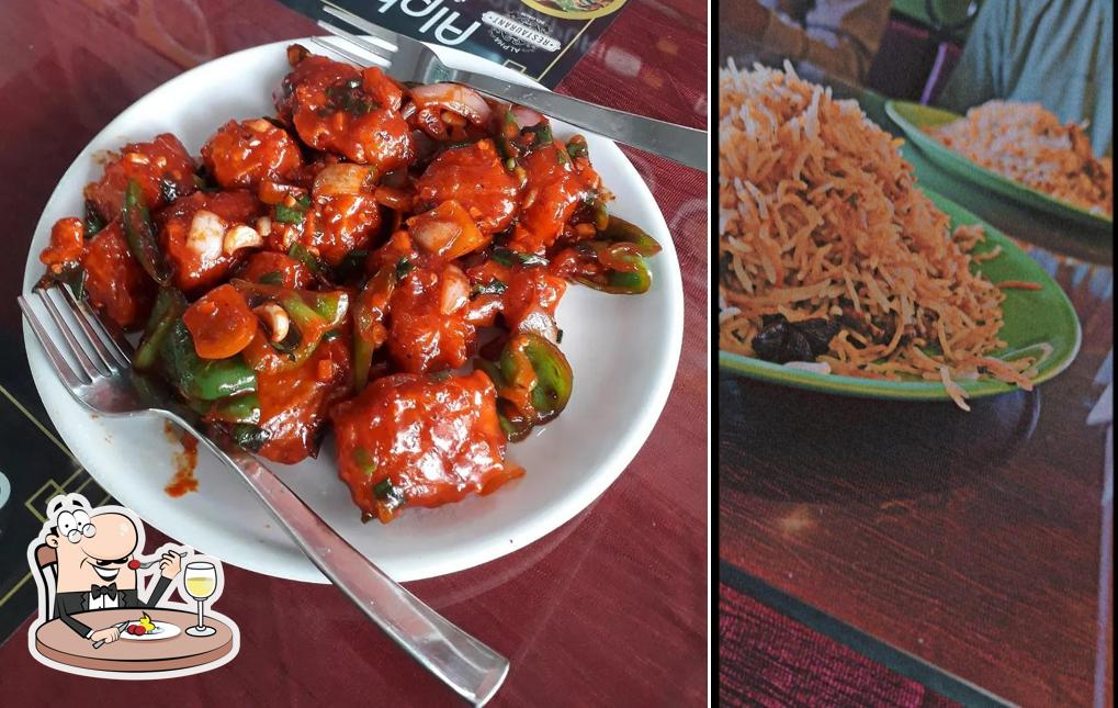 Food at Alpha Restaurant