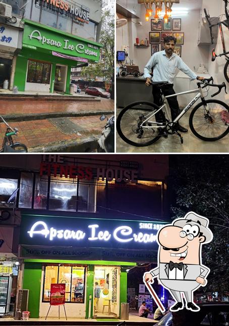 The exterior of Apsara Ice Creams