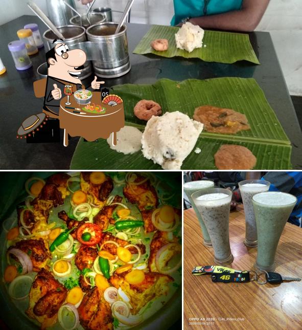 Food at Hotel Sri Balaji