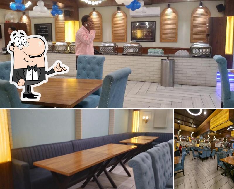 The interior of Ice & Spice Restaurant