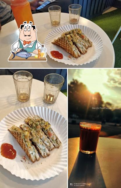 Grilled salmon at Tea Day