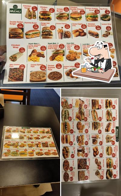 Meals at Burger Hutt