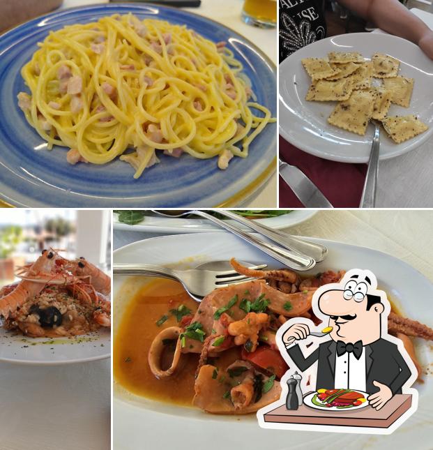 Scampi al Ristorante Pizzeria Linus