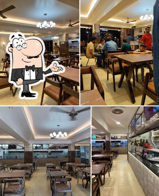 The interior of The Ramashraya Cafe