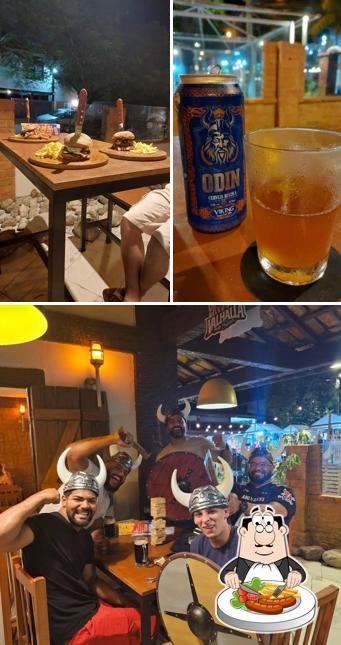 Comida em Restaurante temático Mr Valhalla Búzios