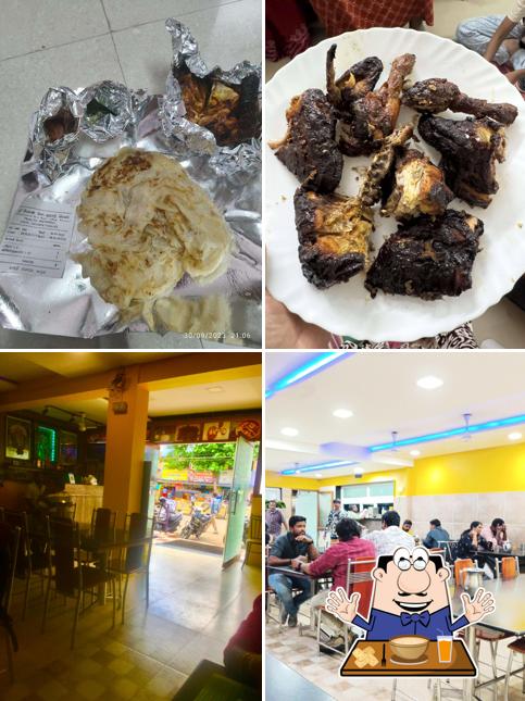 Among various things one can find food and interior at Velan Chettinadu Mess