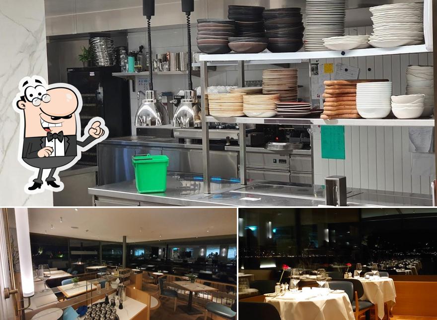 Gli interni di Alex Restaurant