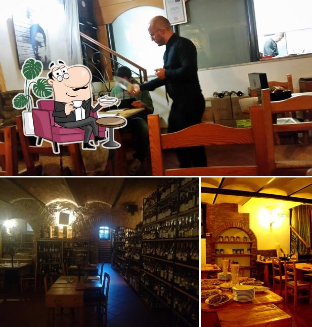 Gli interni di Cantine Antica Grotta