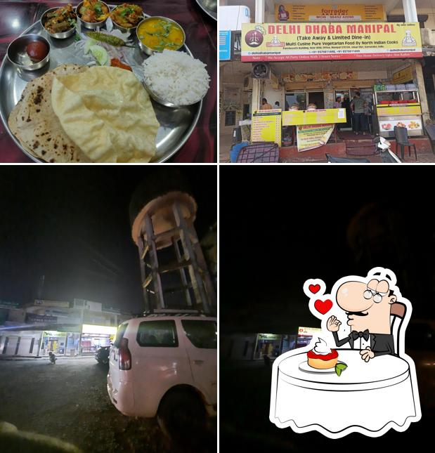 Delhi Dhaba serves a number of sweet dishes