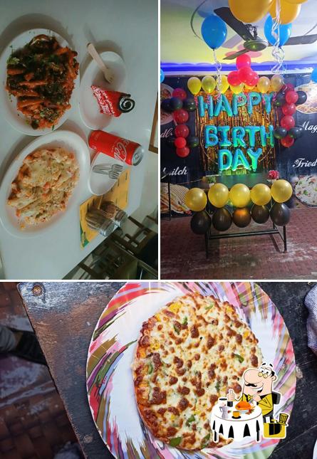 Meals at Modern chinese food corner