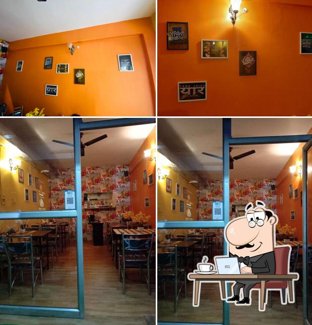 Check out how Paratha Makers Cafe' looks inside