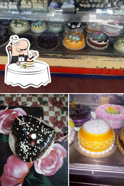 Nanda Bakery serves a variety of desserts