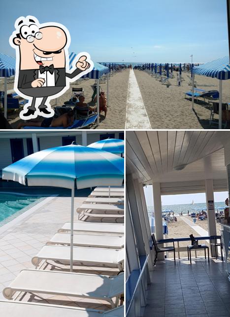 Gli interni di Bagno Excelsior