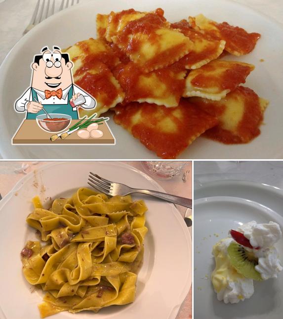 Ravioli al Albergo Ristorante Le Grazie Sas