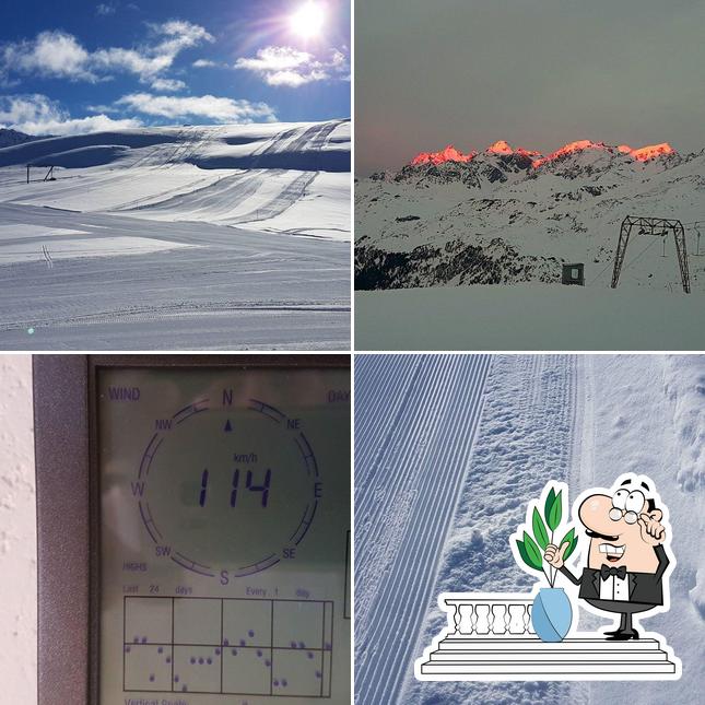 L'area esterna è una caratteristica importante di Bergrestaurant Camon