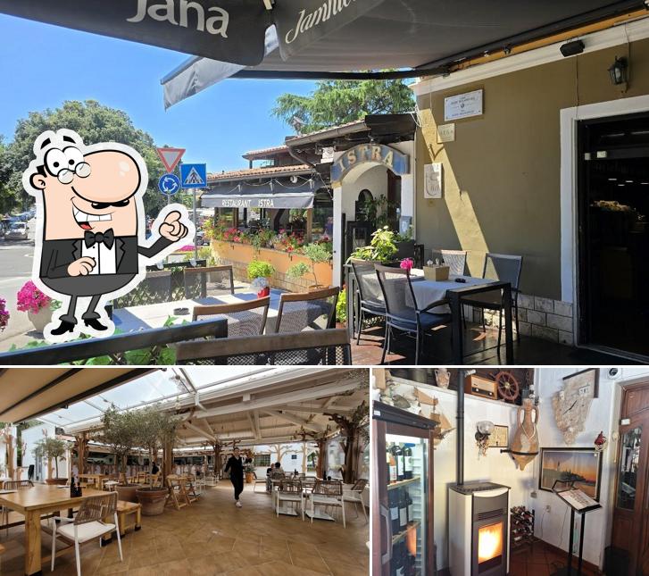 Gli interni di Restaurant Istra