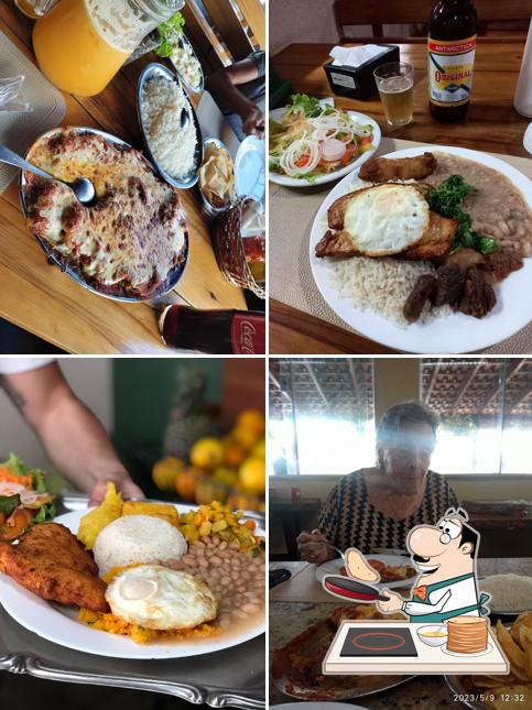 Panquecas em Restaurante O Parmegiana