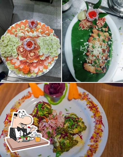 Food at The Gossip Cafe