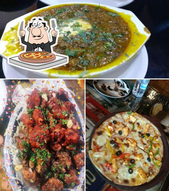 At Lucknow Zaika Restaurant, you can enjoy pizza