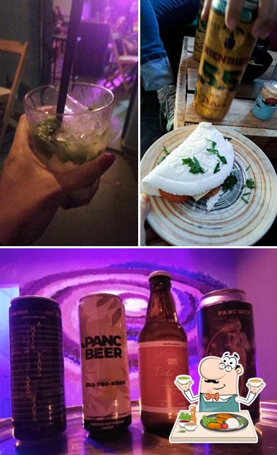 Platos en Bar Flor da Lua