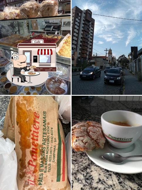 O exterior do Il Panettiere