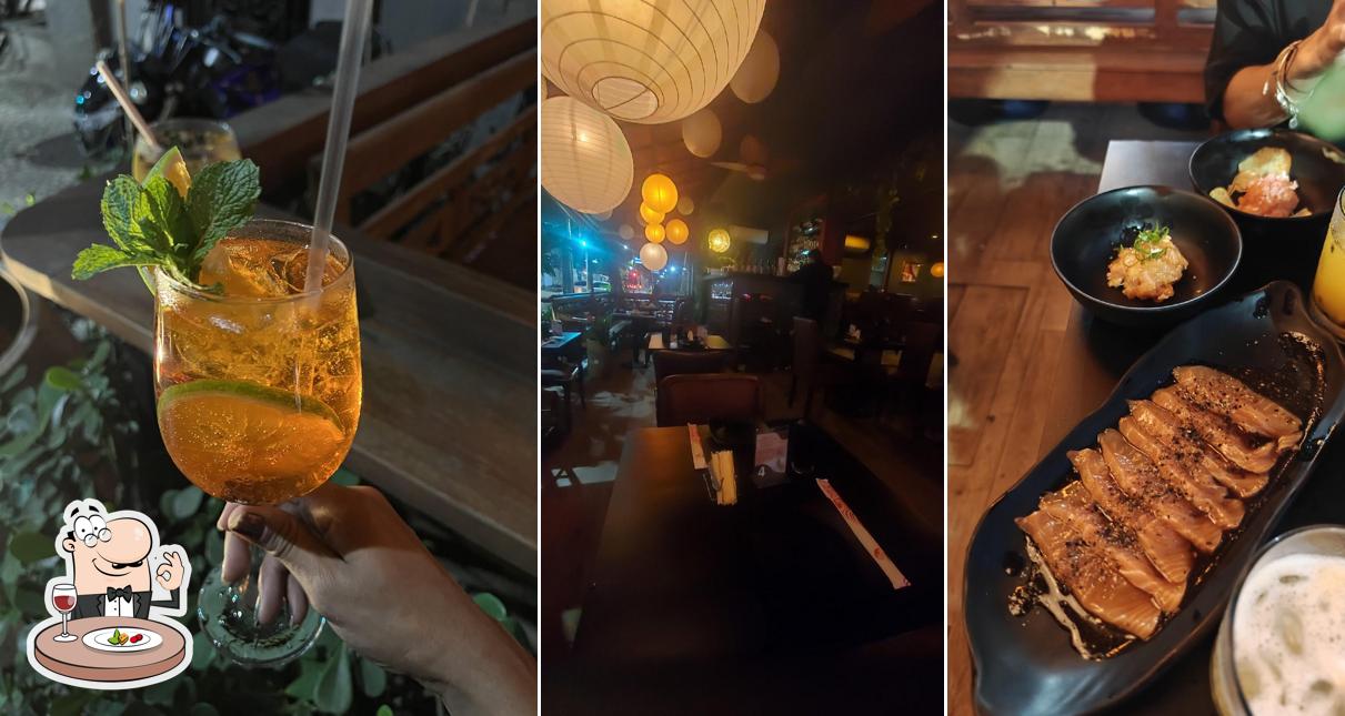 Platos en Bayam Sushi Bar