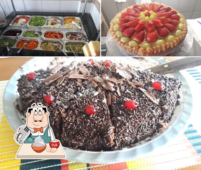 Peça uma das sobremesas