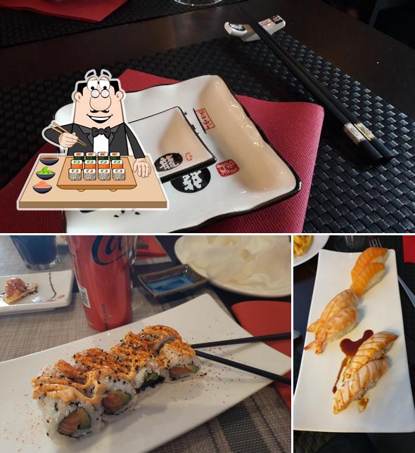 Il sushi è il cibo tradizionale della cucina giapponese