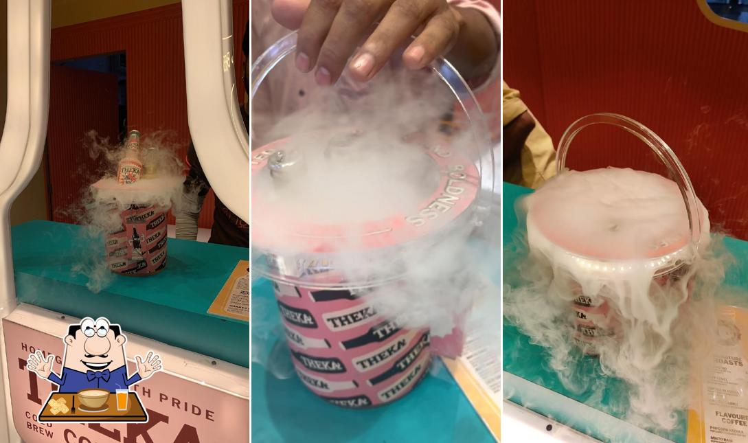 Food at Theka Coffee