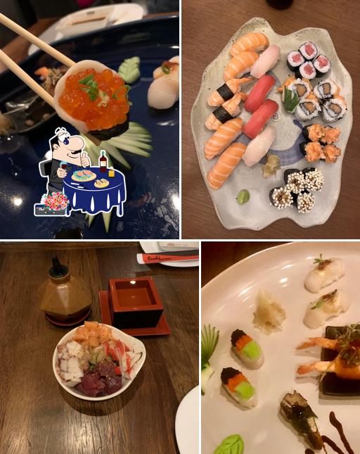 Sashimi em Sushi Yoshi