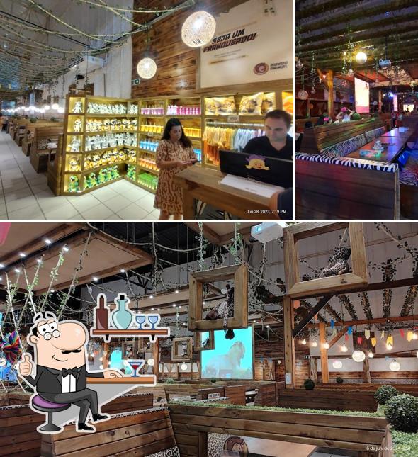 O interior do Mundo Animal Lanchonete Temática - Fortaleza