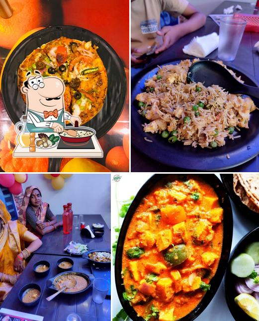 Fried rice at A2Dhaba and family restaurant