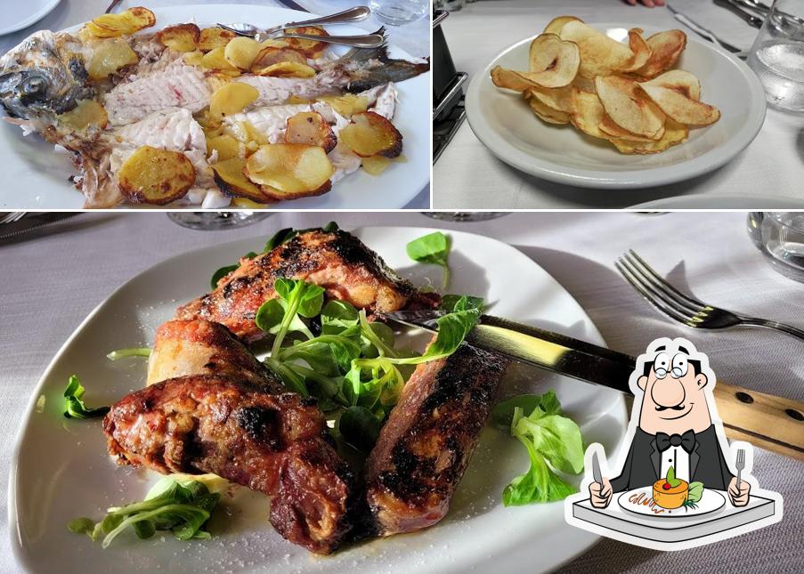 Cibo al Ristorante Da Roland