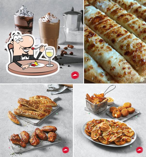 Chocolate mousse at Pizza Hut City Centre Mall, Gulbarga