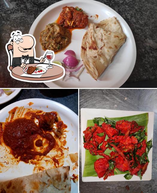 Order meat dishes at Shetty Palace