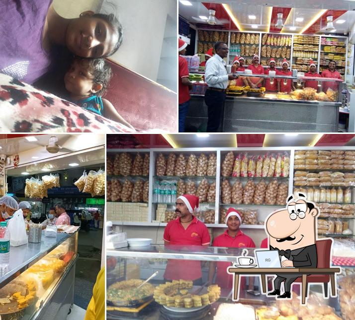 The interior of Shree Ram Fast Food Corner