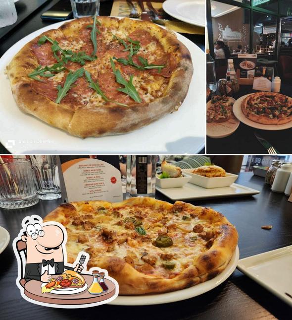 At Toscano, you can enjoy pizza