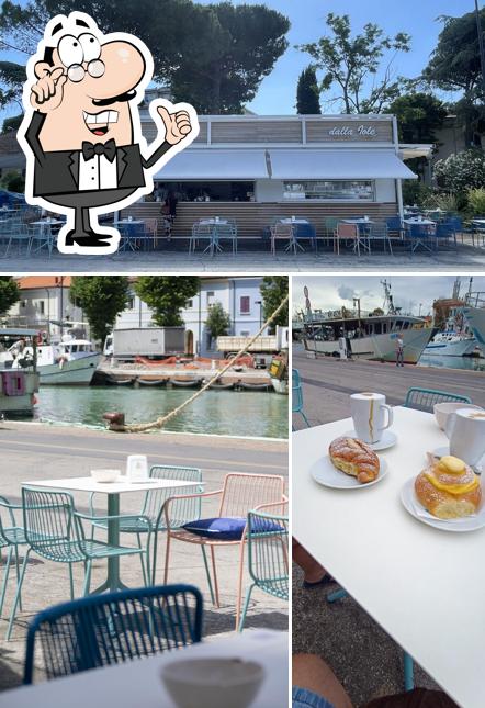 Gli interni di Dalla Jole molo Rimini